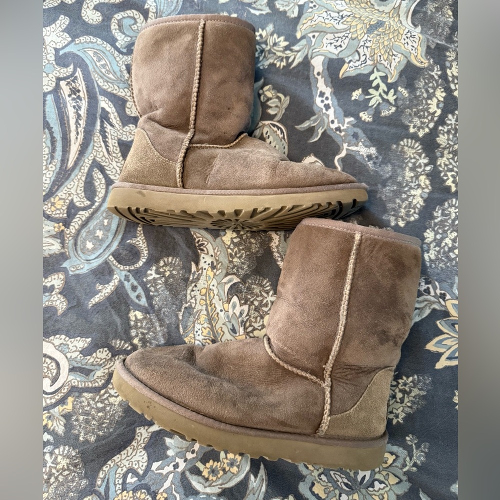 UGG Classic Short Gray Boots